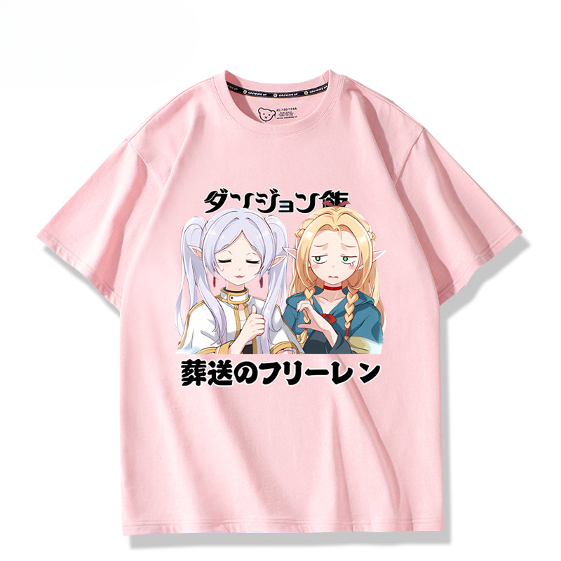 Casual Anime Graphic Short Sleeve T-Shirt