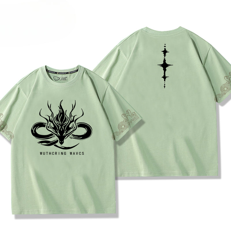 Game Logo Print Short-sleeved T-shirt