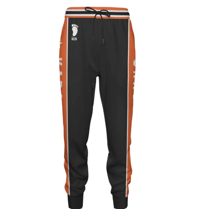 Unisex Casual Digital Print Volleyball Sports Trousers