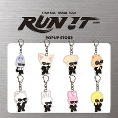 SKZ "RUN IT" Suit Acrylic Keychain