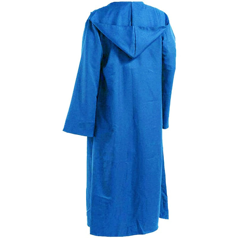 Unisex Chic Jedi Cosplay Costume Long Hooded Cloak