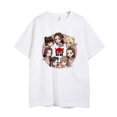 BM Graphic Print Short-sleeved T-shirt