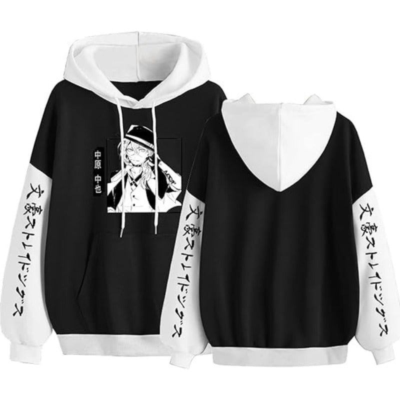 Men's and Women's Anime Dazai Pullover Hoodie