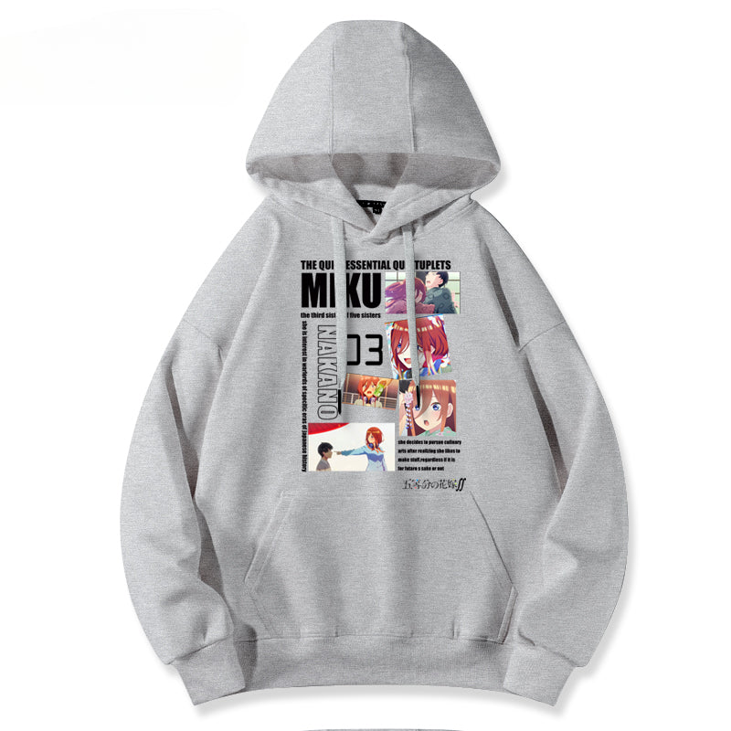 Women's Anime Nakano Cos Hoodie