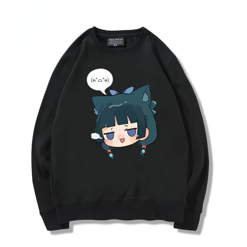 Women's Anime Printed Cos Sweatshirt