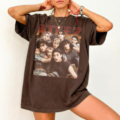 Vintage ATE Golden Hour Era Graphic Washed Tee