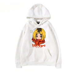 Unisex Anime Hinata Printed Pullover Hoodie