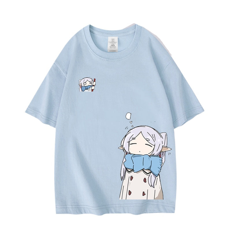 Creative Anime Short Sleeve Cotton T-Shirt