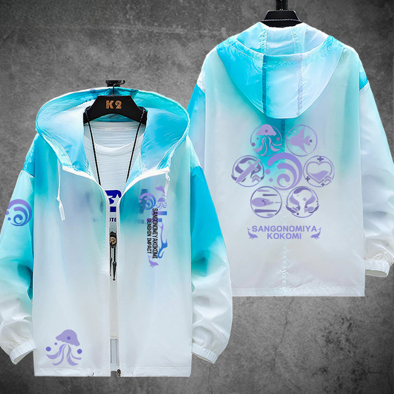 Trendy Game Print Sunscreen Thin Jacket