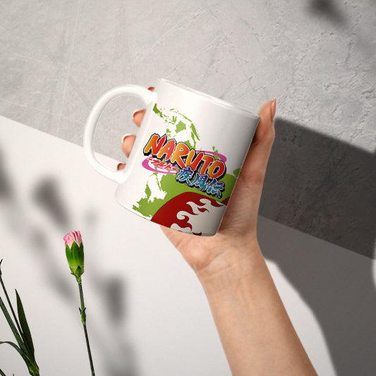 Trendy Anime Printed Ceramic Coffee Mug