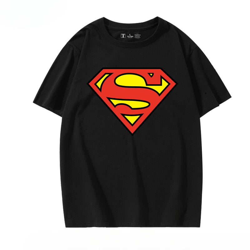 Men's Superman Cos Short-sleeved T-shirt