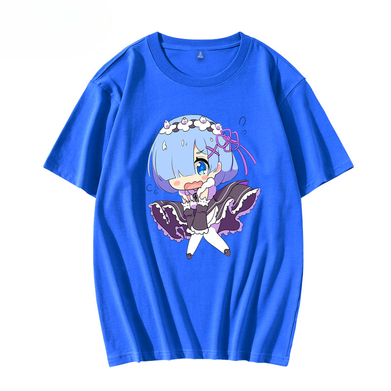 Women's Rem Anime Short-sleeved T-shirt