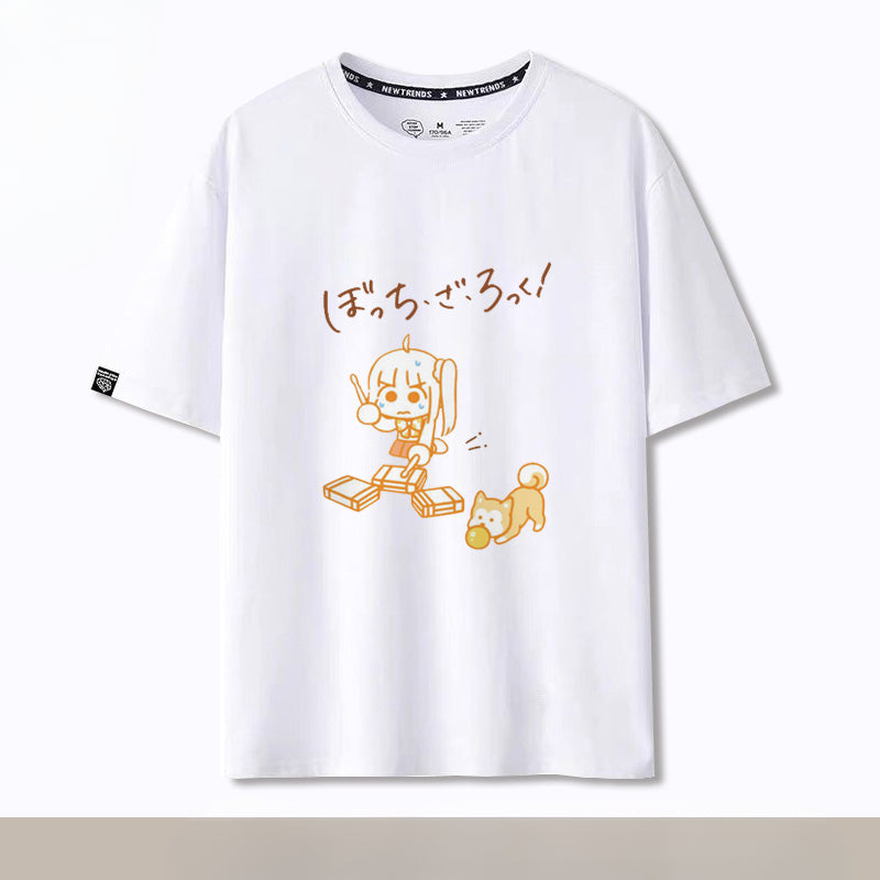 Trendy Anime Short Sleeve Loose T-Shirt