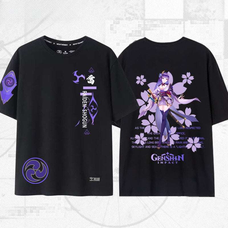 Unisex Game Printed Short Sleeve T-Shirt