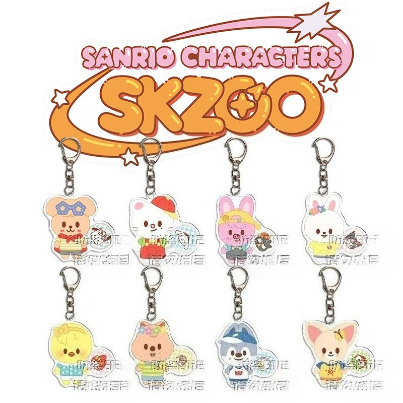 SKZ Acrylic Keychain Pendant Collection