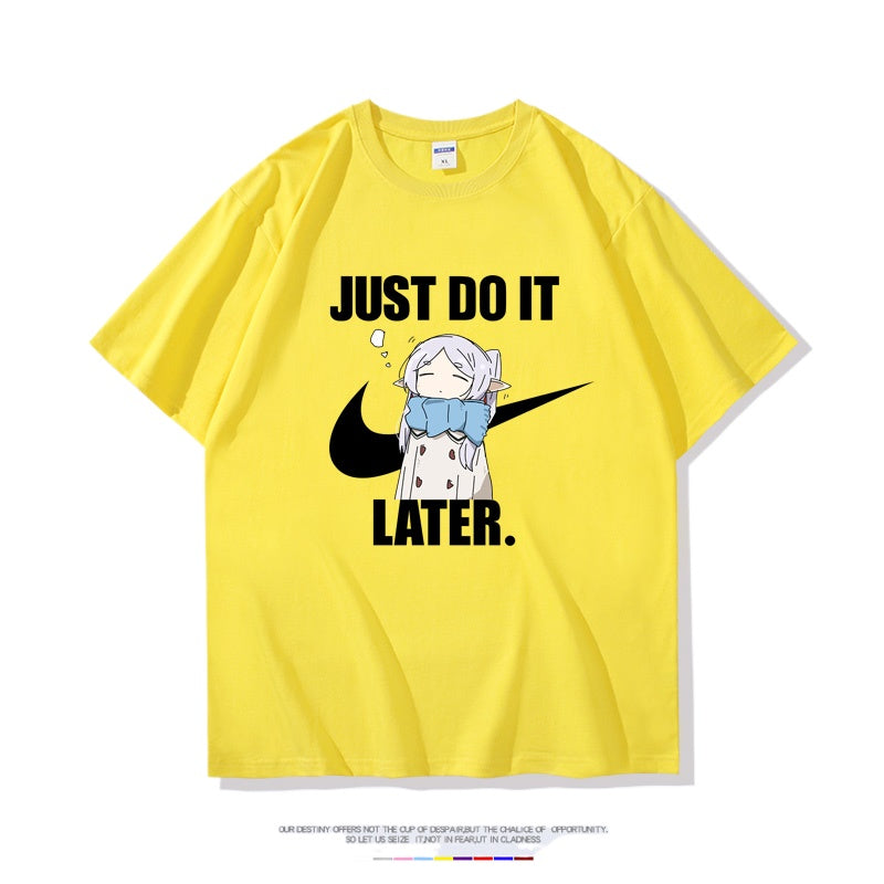 Casual Anime Cos Cotton Short-sleeved T-shirt