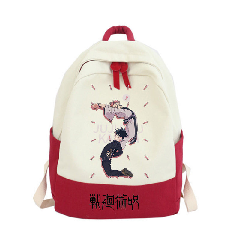 Trendy Anime Printed Casual Backpack