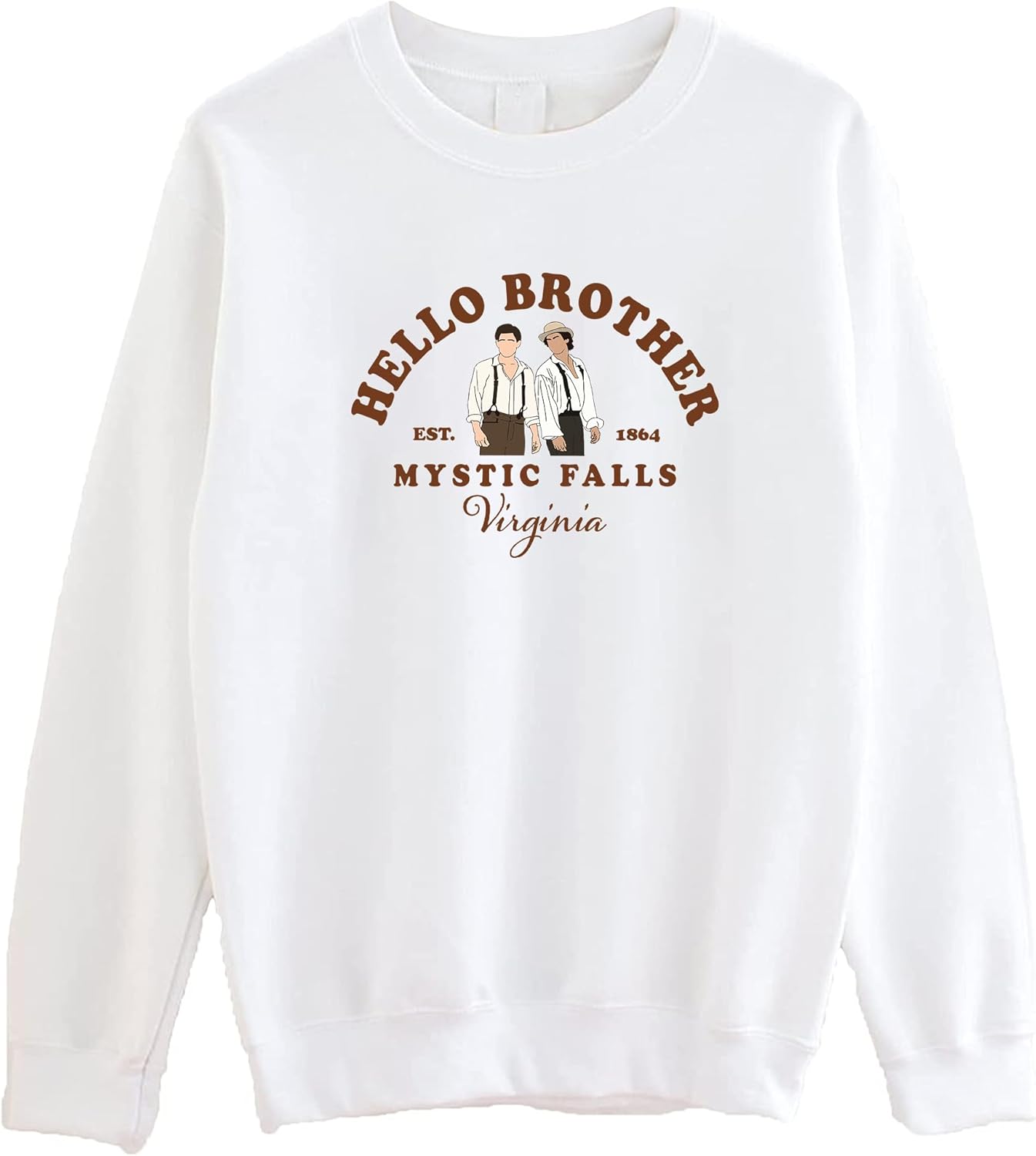 Hello Brother Mystic Falls Virginia Sweatshirt