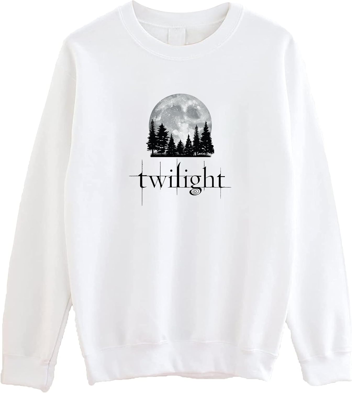 Vintage Moon Forks Sweater Movie Lovers Sweatshirt