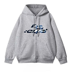 TWS FM 42CLUB Zipper Hoodie Top