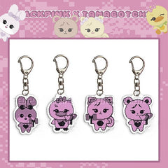 BP Acrylic Pendant Jennie Lisa Keychain