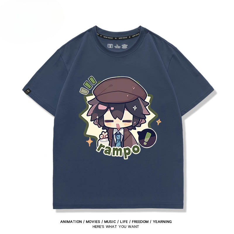 Unisex Anime Rampo Short Sleeve T-Shirt