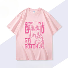 Women's Cotton Anime Short-sleeved T-shirt