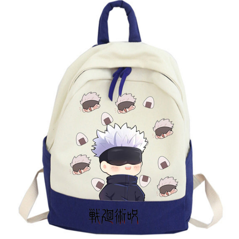 Trendy Anime Printed Casual Backpack