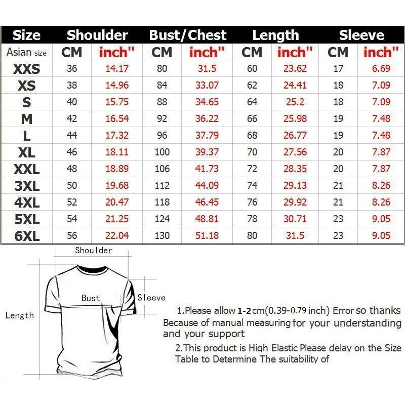 Casual Anime Digital Print Short-sleeved T-shirt