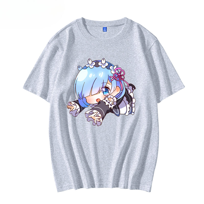 Women's Rem Anime Short-sleeved T-shirt