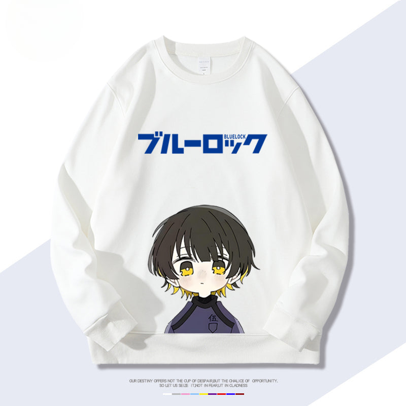 Casual Anime Figure Crew Neck SweatShirt