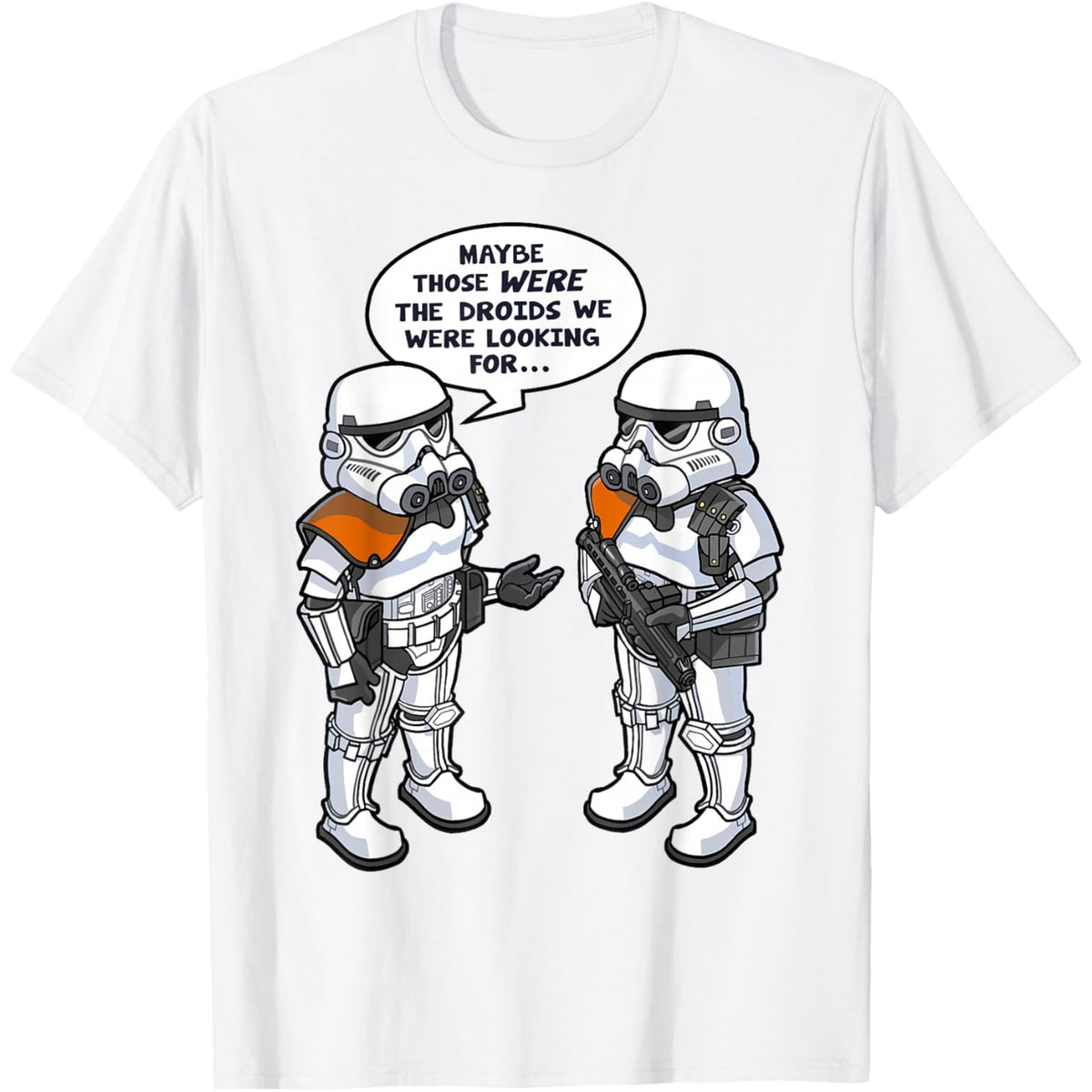 Wrong Droids Funny Comic T-Shirt