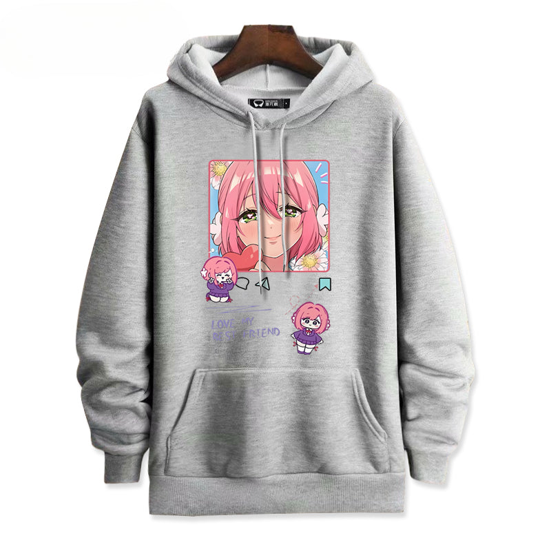 Men's and Women's Anime Graphic Hoodie