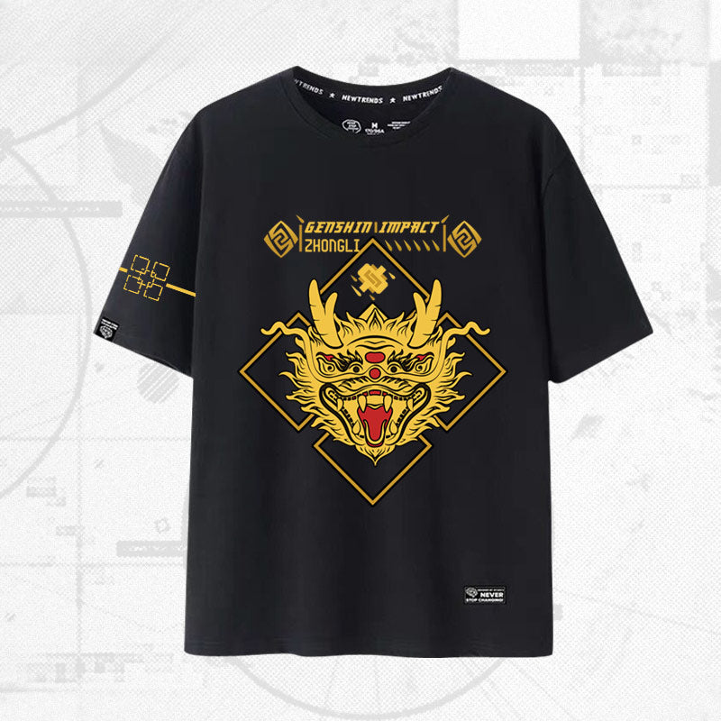 Versatile Game ZhongLi Short-sleeved T-shirt