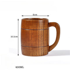 Luffy Wooden Beer Cup Barrel