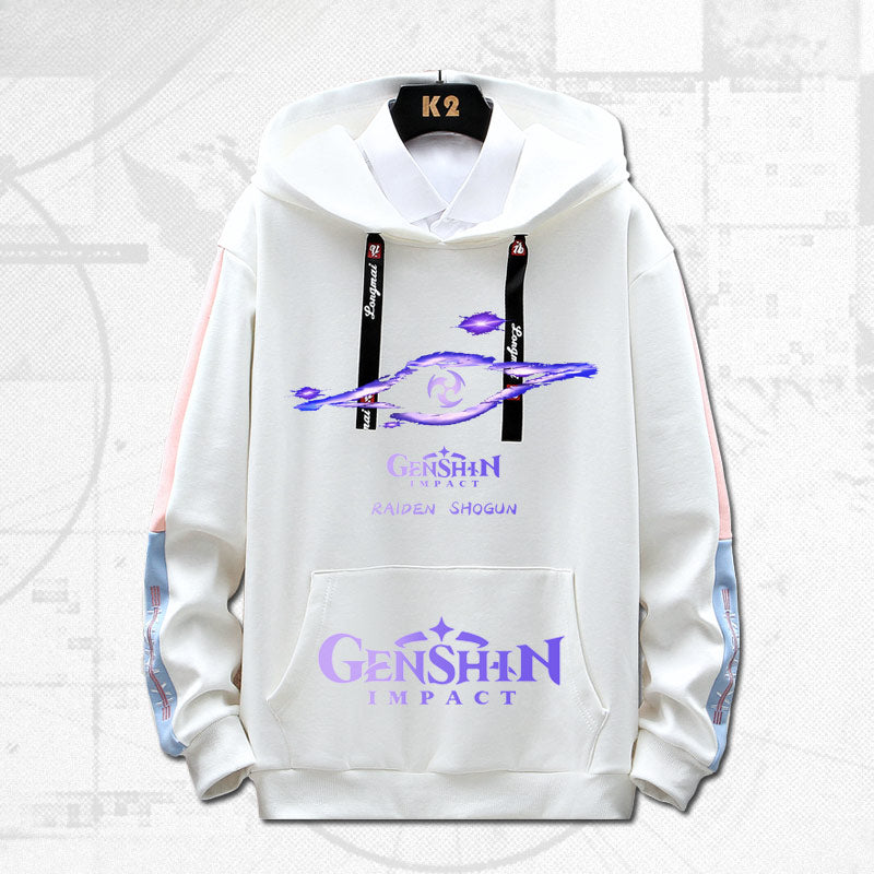 Men's Game Graphic Print Loose Hoodie