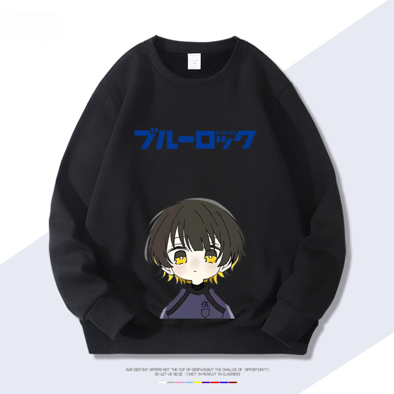 Casual Anime Figure Crew Neck SweatShirt