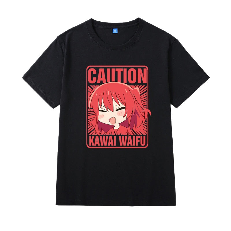 Cute Anime Emoji Short Sleeve T-Shirt