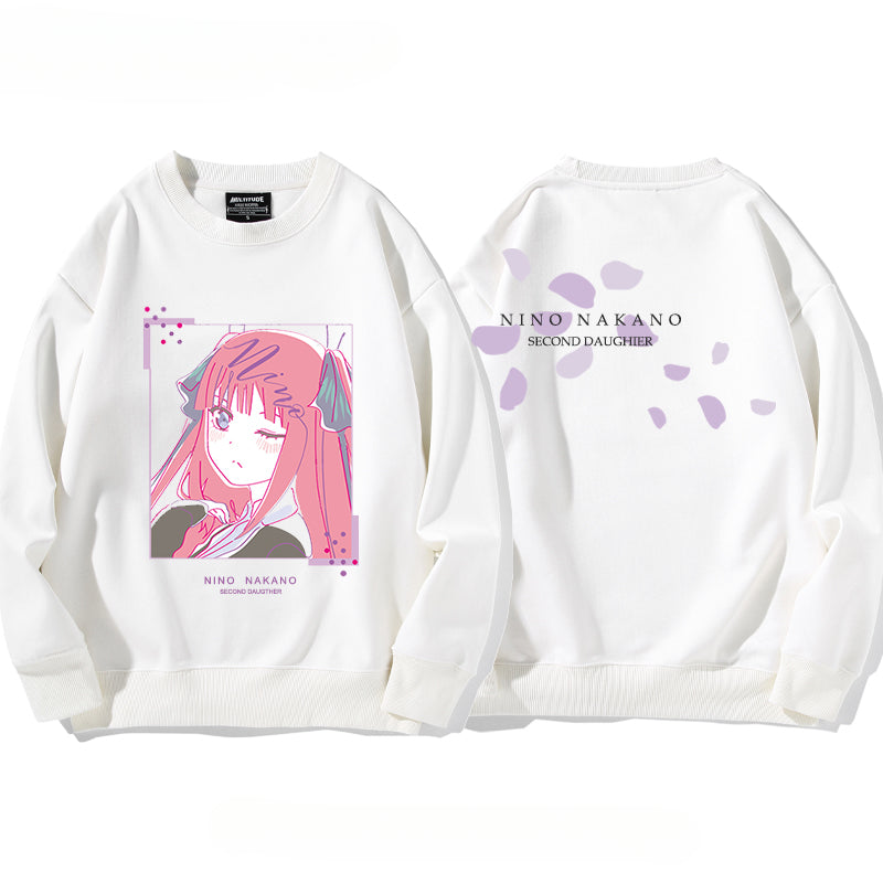 Nakano Anime Crew Neck Sweatshirt