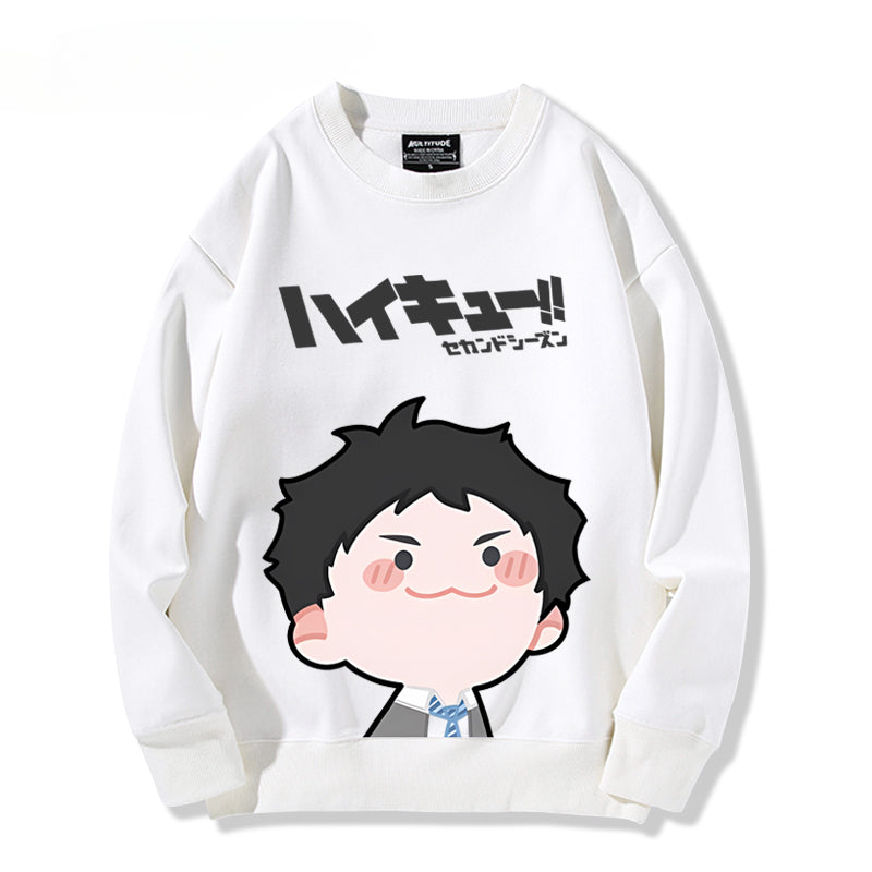Cute Hinata Anime Pullover Sweatshirt