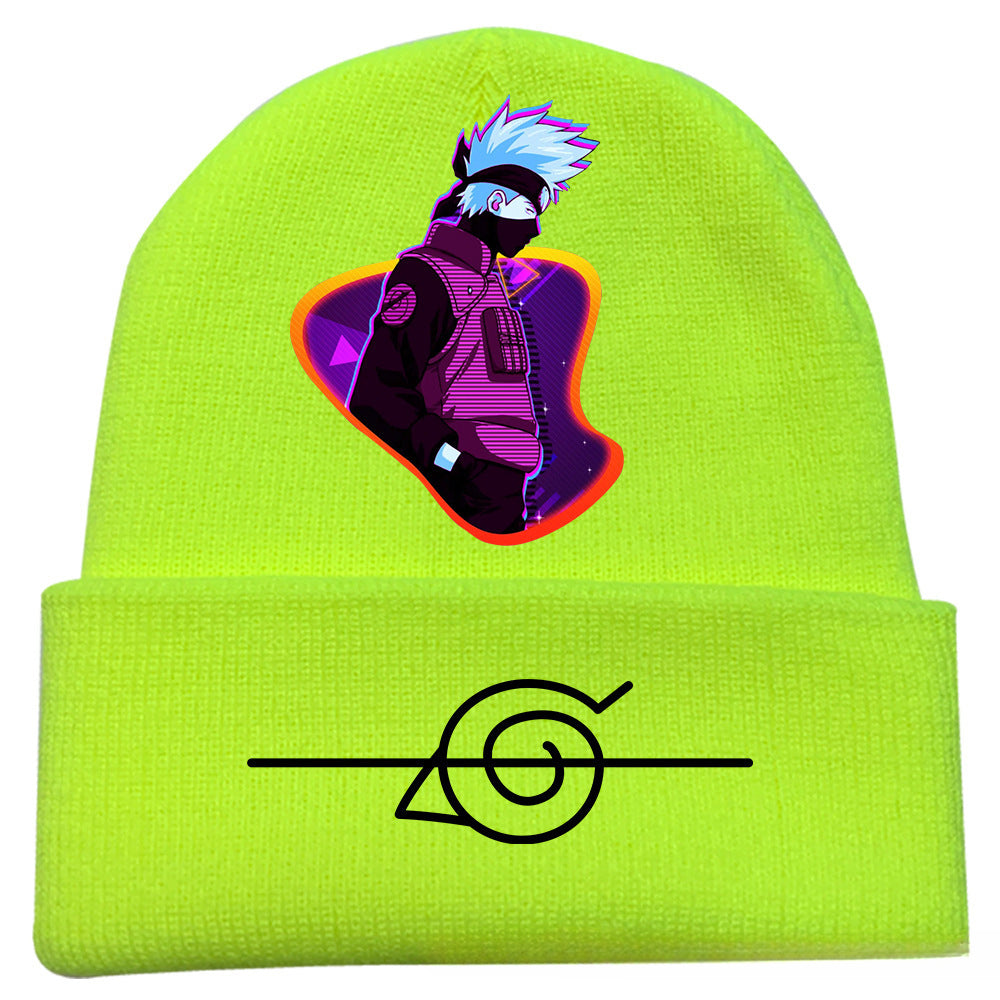 Casual Anime Printed Beanie