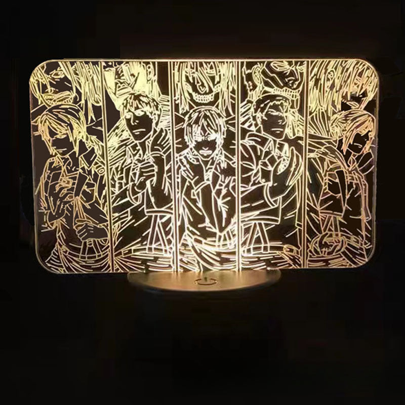 Creative Anime 3D Night Light