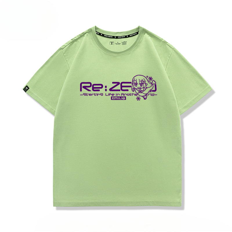 Unisex Anime Graphic Short Sleeve T-Shirt