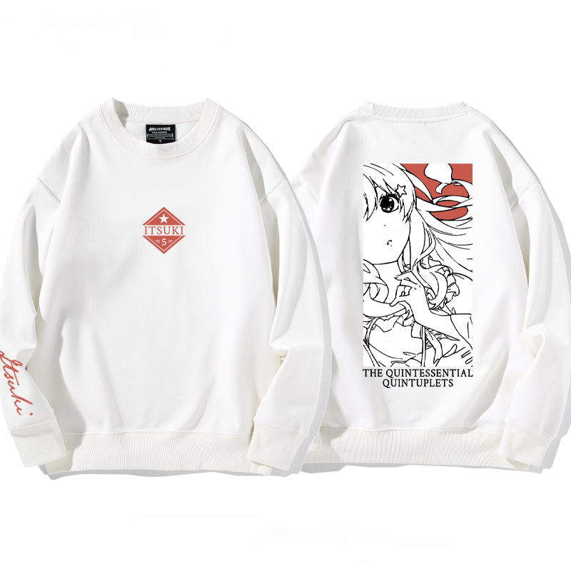 Nakano Anime Crew Neck Sweatshirt