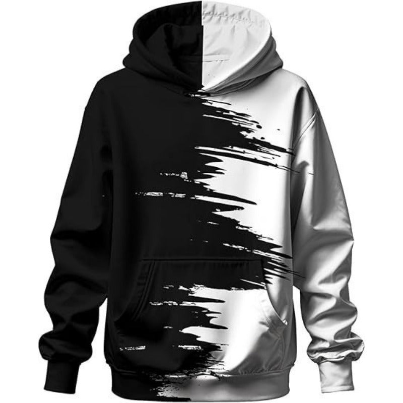 Starry Sky Painted 3D Print Graffiti Hoodie