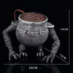 Cool Warrior Pot Game Decoration Figure