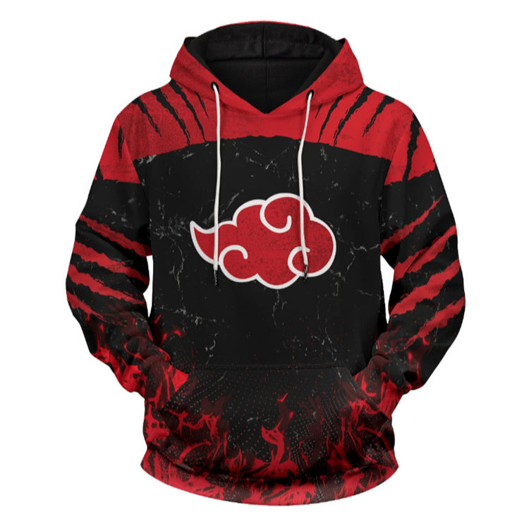 Trendy Hokage Digital Printed Cosplay Hoodie