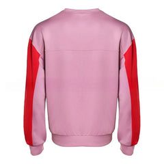 Steve Cosplay Costume Pink Sweatshirt