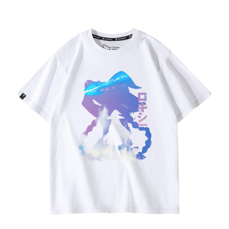 Trendy Anime Graphic Short-sleeved Summer T-shirt