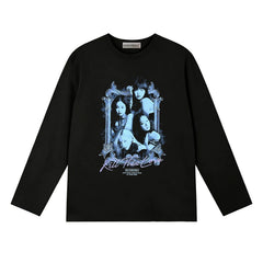 JENNIE KILL THIS LOVE Printed Long-sleeved T-shirt